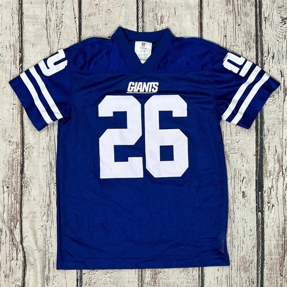 Saquon Barkley New York Giants NFL Football Youth Boys Kids Jersey - Picture 1 of 6